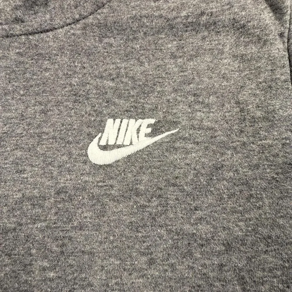 Nike Grey Unisex Kids' Hoodie Sweatshirt Medium‎ #1128